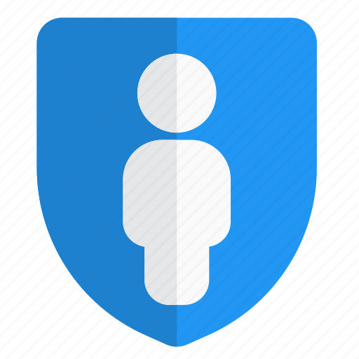 Protect, single user, avatar, shield icon - Download on Iconfinder