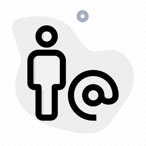 Address, email, single user, messatge icon - Download on Iconfinder
