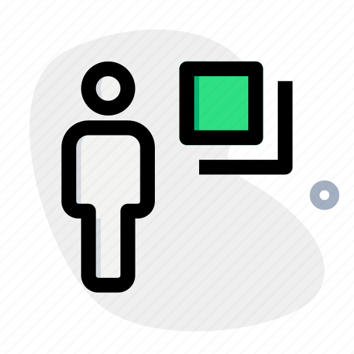 Bring, to, back, single user icon - Download on Iconfinder