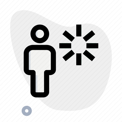 Loading, single user, refresh, reload icon - Download on Iconfinder