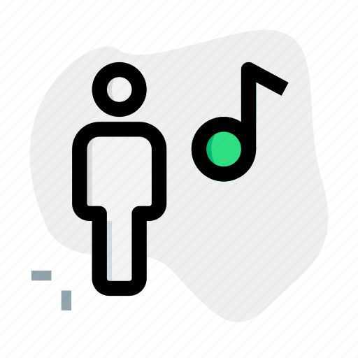 Song, music, audio, single user icon - Download on Iconfinder