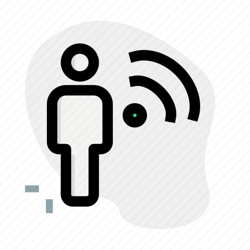 Wifi, internet, single user, web icon - Download on Iconfinder