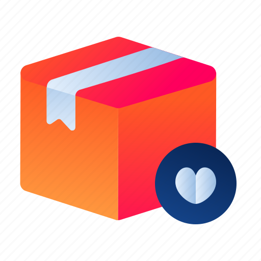 Package, box, parcel, love, favorite, cargo, logistic icon - Download on Iconfinder