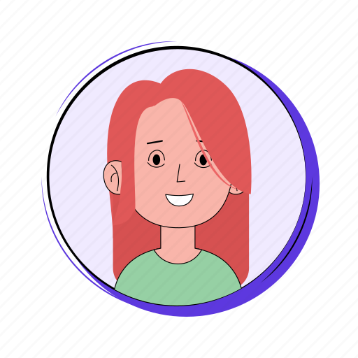 Avatar, user, profile, woman, redhead, girl icon - Download on Iconfinder