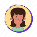 avatar, user, woman, profile