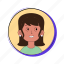avatar, user, woman, profile 