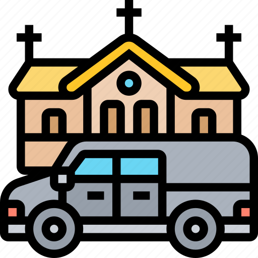 Hearse, funeral, car, transport, service icon - Download on Iconfinder