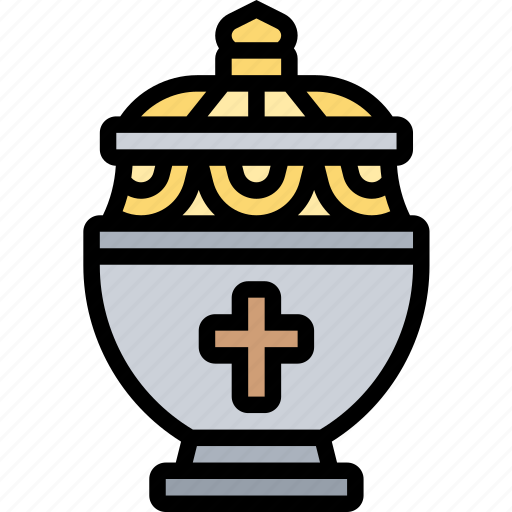 Urn, cremation, death, grief, mourn icon - Download on Iconfinder