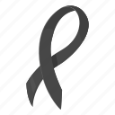 blackribbon, bow, cartoon, logo, object, ribbon, sickness