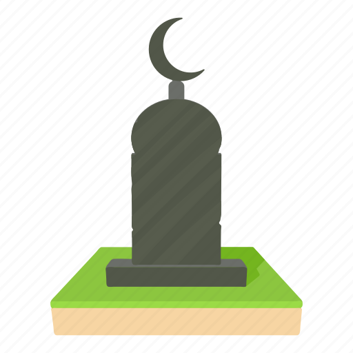 Cartoon, creepy, crescent, halloween, muslimgrave, stone, tomb icon - Download on Iconfinder