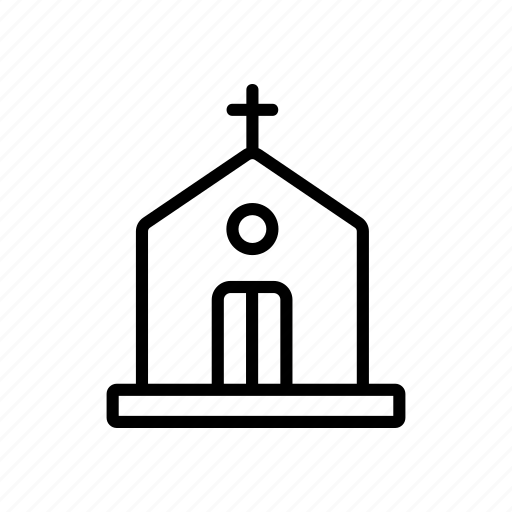 Architecture, church, contour, funeral, house, silhouette icon - Download on Iconfinder