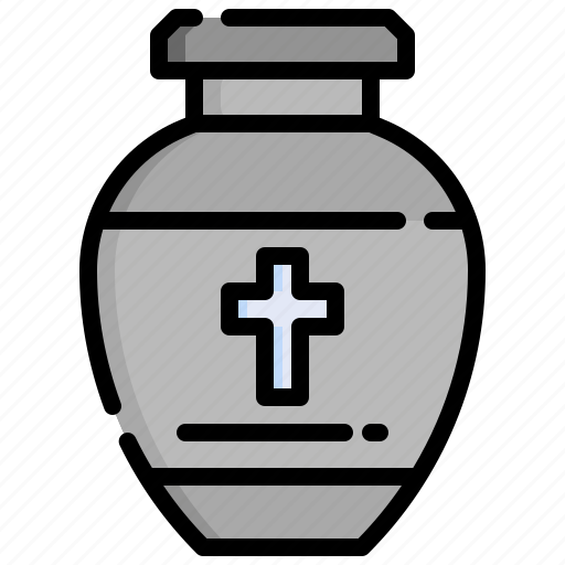 Urn, cremated, ashes, cultures, remains icon - Download on Iconfinder