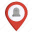 location, culture, pin, funeral, map 