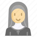 nun, woman, christian, profession, people