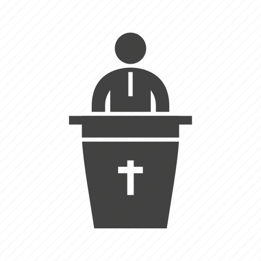 Church, funeral, group, memorial, people, peoples, speaking icon - Download on Iconfinder