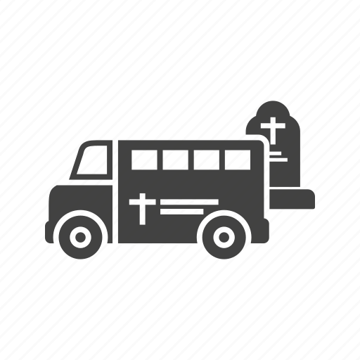 Coffin, death, funeral, people, service, van icon - Download on Iconfinder