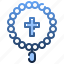 beads, rosary, christian, pray, strap 