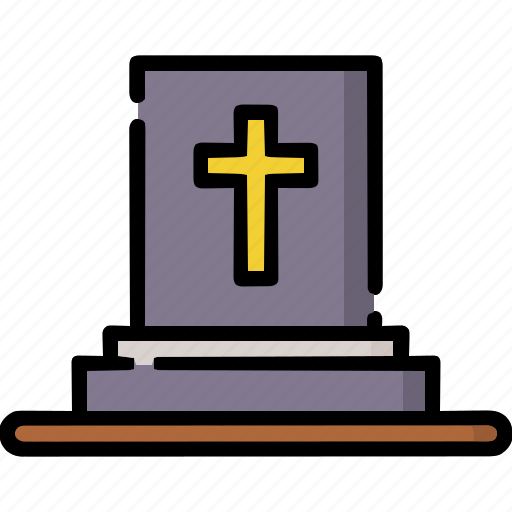 Grave, death, dead, tomb, rip, stone, halloween icon - Download on Iconfinder
