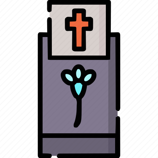 Grave, death, dead, tomb, rip, stone, halloween icon - Download on Iconfinder