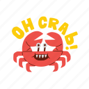 crab, funny, quotes, holy, cartoon