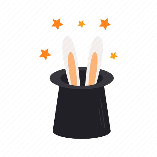 Rabbit, ears, flat, icon, funny, circus, character icon - Download on Iconfinder