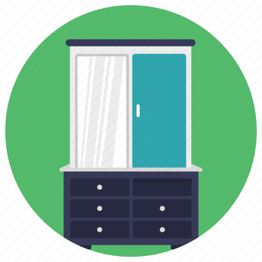 Almirah, closet, cupboard, home interior, wardrobe icon - Download on Iconfinder