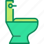 flush, toilet, wc 