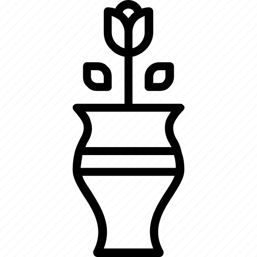 Flower, pot, vase icon - Download on Iconfinder
