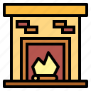 chimney, fireplace, warm