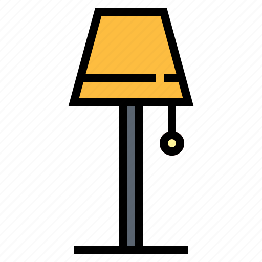 Lamp, light, floor lamp icon - Download on Iconfinder