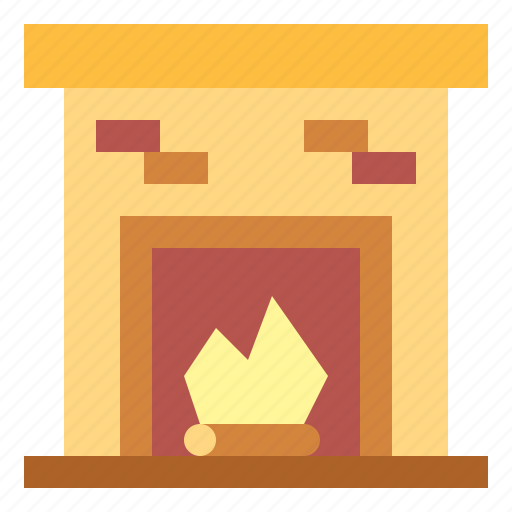 Chimney, fireplace, warm icon - Download on Iconfinder