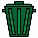 bin, can, trash