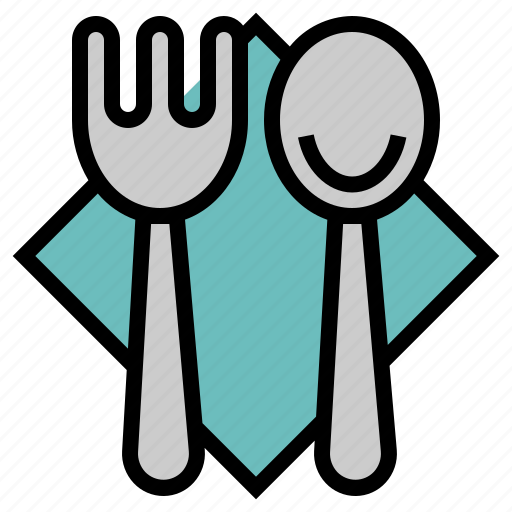 Dish, flatware, fork, knife, spoon icon - Download on Iconfinder