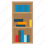 books, bookshelf, library, study 