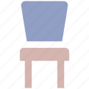 chair, desk, furniture, kitchen, seat, sit, stool
