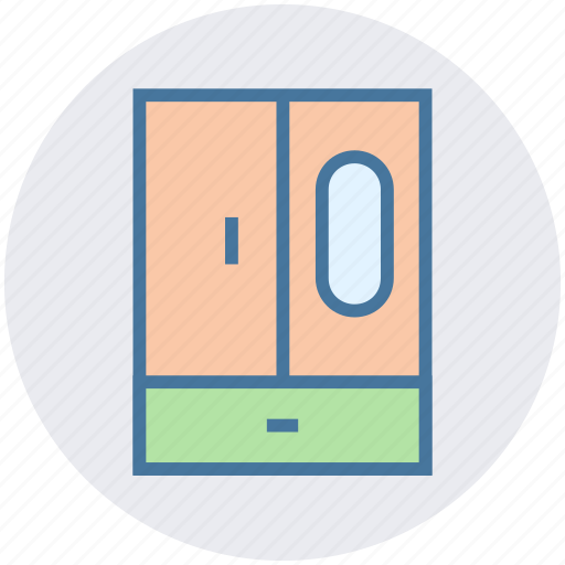 Bedroom cupboard, furniture, house, interior, protection, wardrobe icon - Download on Iconfinder