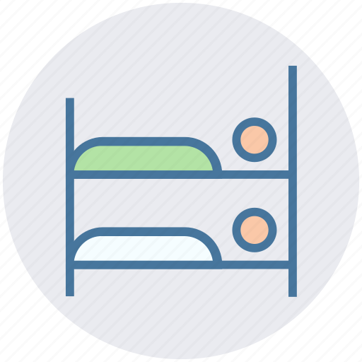 Bed, building, double, furniture, holiday, summer icon - Download on Iconfinder