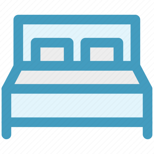 Bed, bedroom, bedroom furniture, double bed, furniture, sleeping icon - Download on Iconfinder