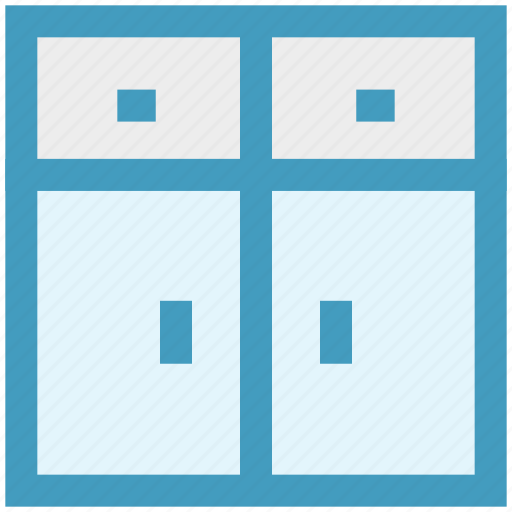 Cupboard, drawer, furniture, house, interior, wardrobe icon - Download on Iconfinder