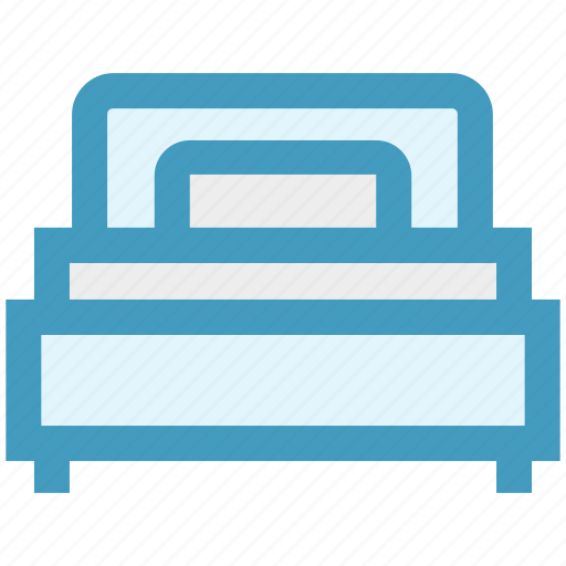 Bed, furniture, hotel, house, interior, single bed, twin icon - Download on Iconfinder