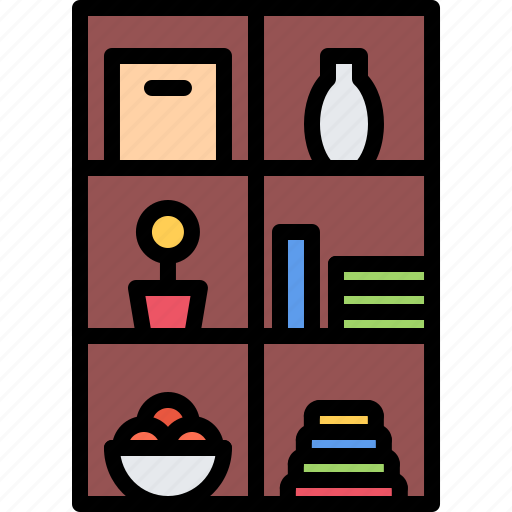 Decoration, furniture, home, interior, rack, shelf icon - Download on Iconfinder