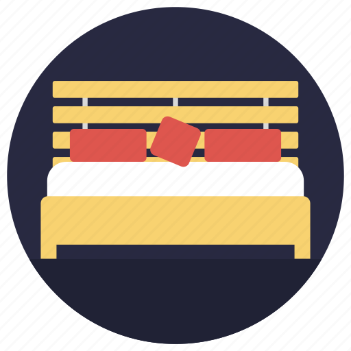 Bed, bedroom, double bed, room, sleep icon - Download on Iconfinder