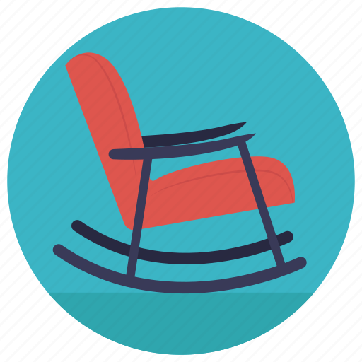 Chair, furniture, nursing chair, rocker chair, rocking chair icon - Download on Iconfinder