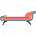 colonial sofa, couch, furniture, settee, sofa