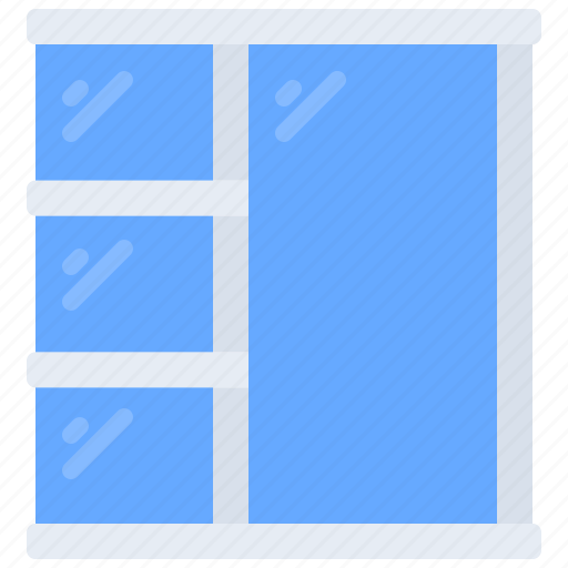 Shelves, mirror, furniture, shop, interior icon - Download on Iconfinder