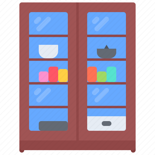 Bookcase, furniture, shop, interior icon - Download on Iconfinder