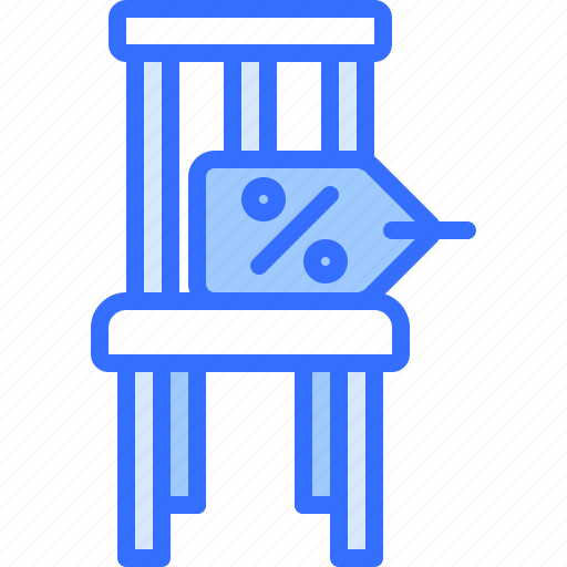 Chair, badge, discount, furniture, interior, shop icon - Download on Iconfinder