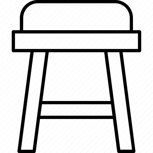 Asset, stool, chair, seating, comfort icon - Download on Iconfinder