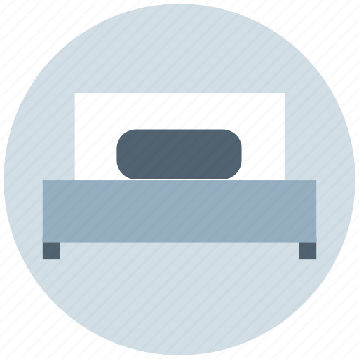 Bed, bedroom, bedroom furniture, furniture, single bed, sleeping icon - Download on Iconfinder