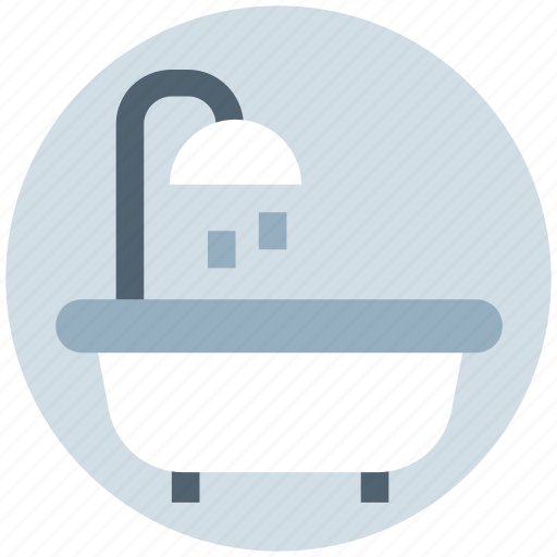 Bath, bathroom, bathtub, hot tub, interior, shower, tub icon - Download on Iconfinder